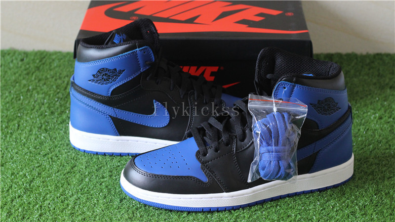 Authentic Air Jordan 1 OG High Royal Black Blue